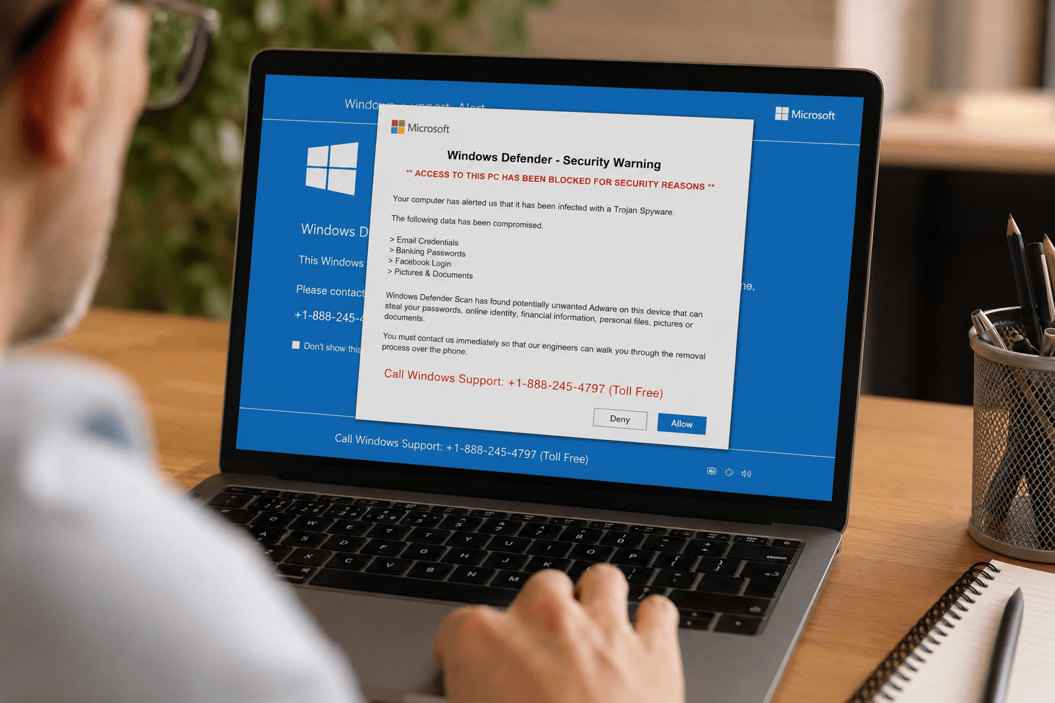 Faux support informatique Microsoft : reconnaître l’arnaque et protéger efficacement son ordinateur