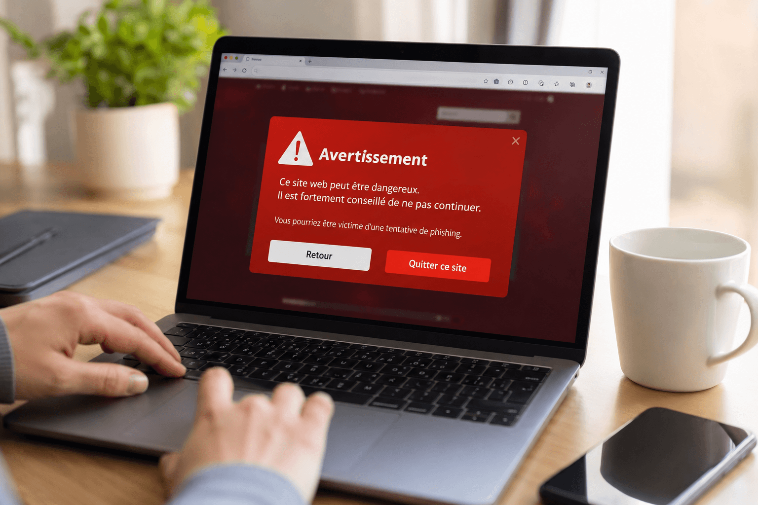 J’ai cliqué sur un lien suspect : que faire immédiatement ?