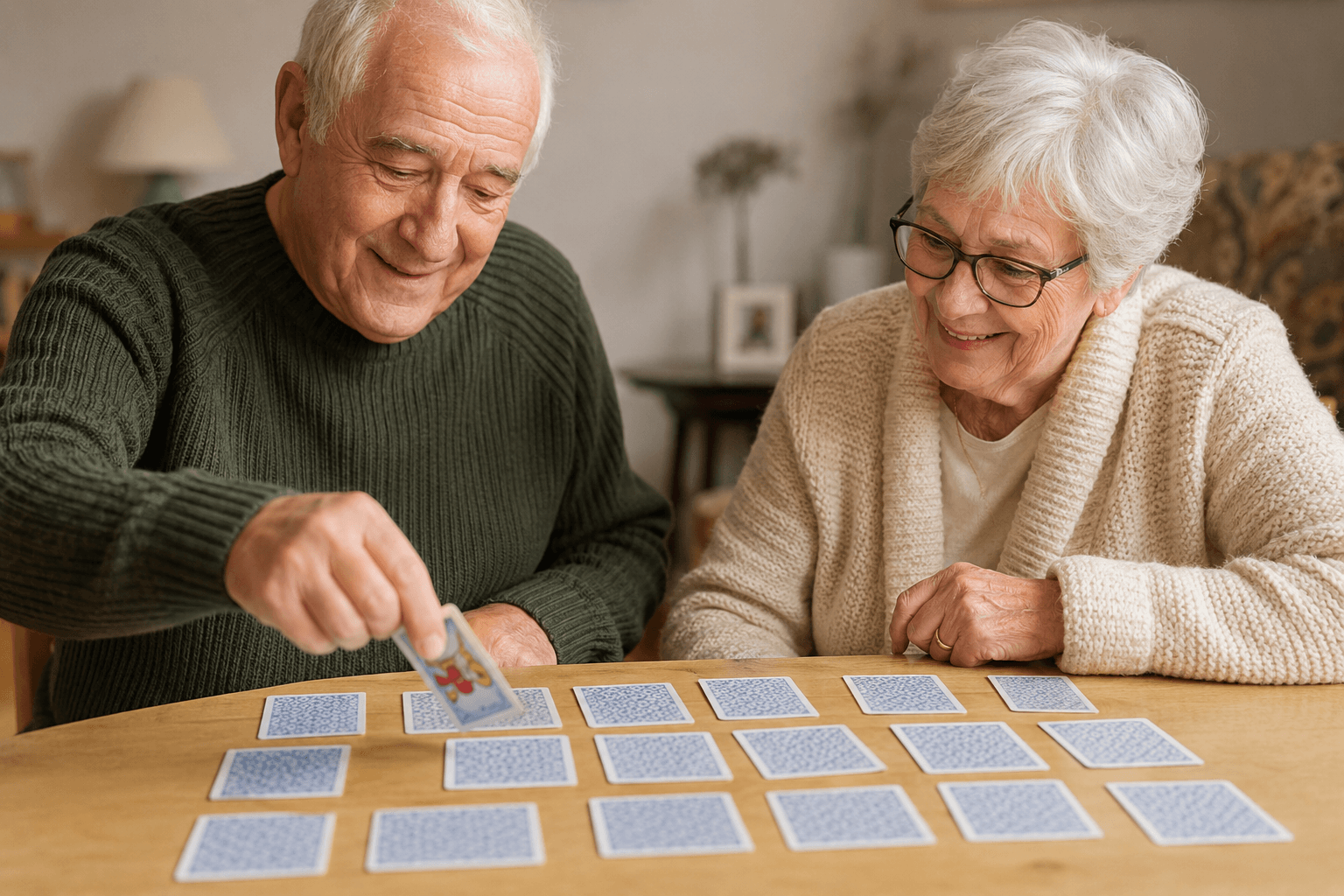 Jeux de mémoire pour seniors