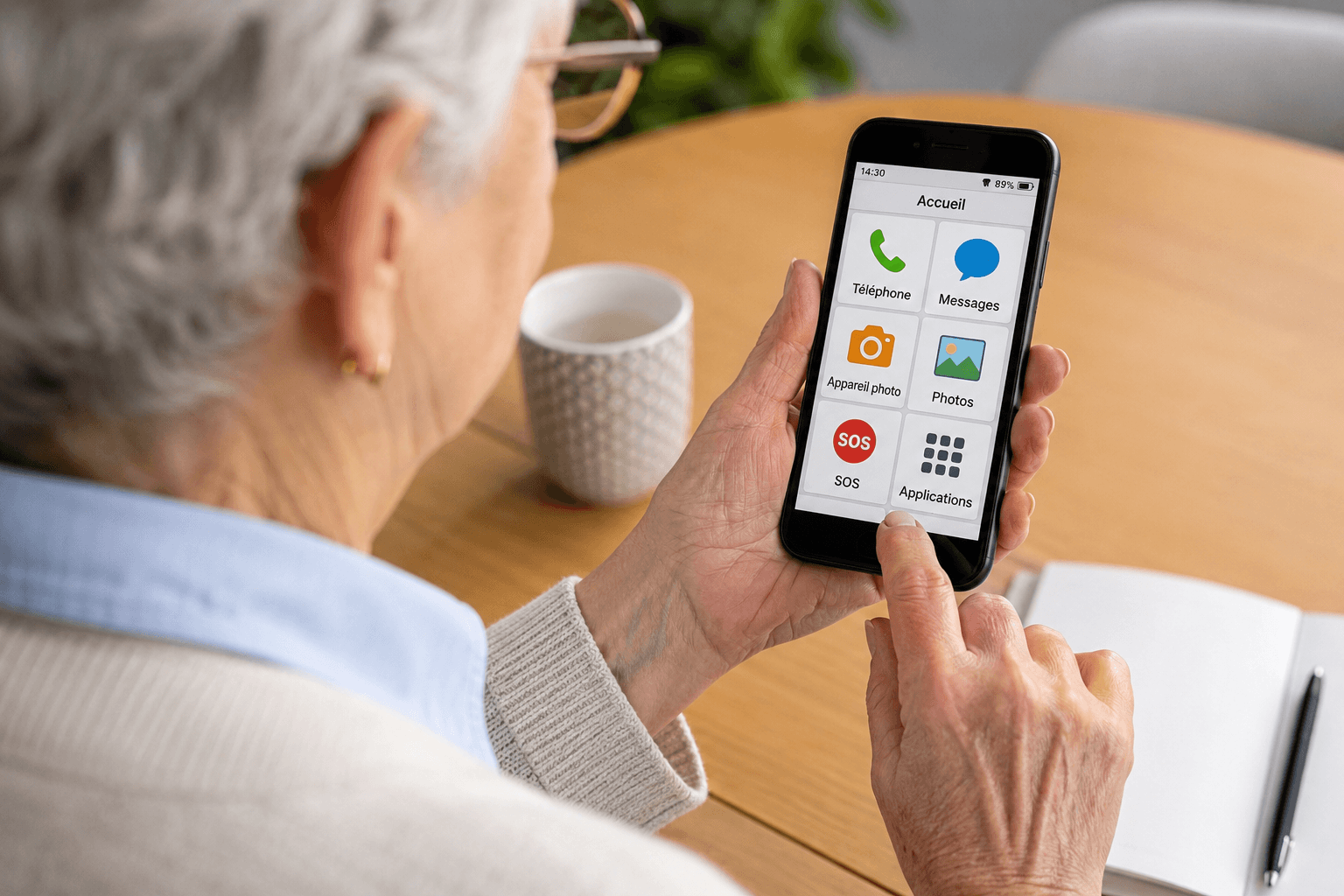 Smartphone senior
