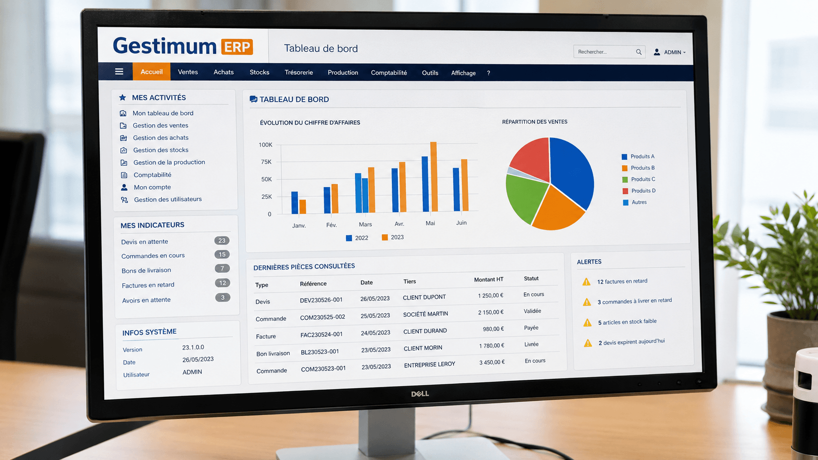 Gestimum ERP : avis, fonctionnalités, tarifs et alternatives en 2026