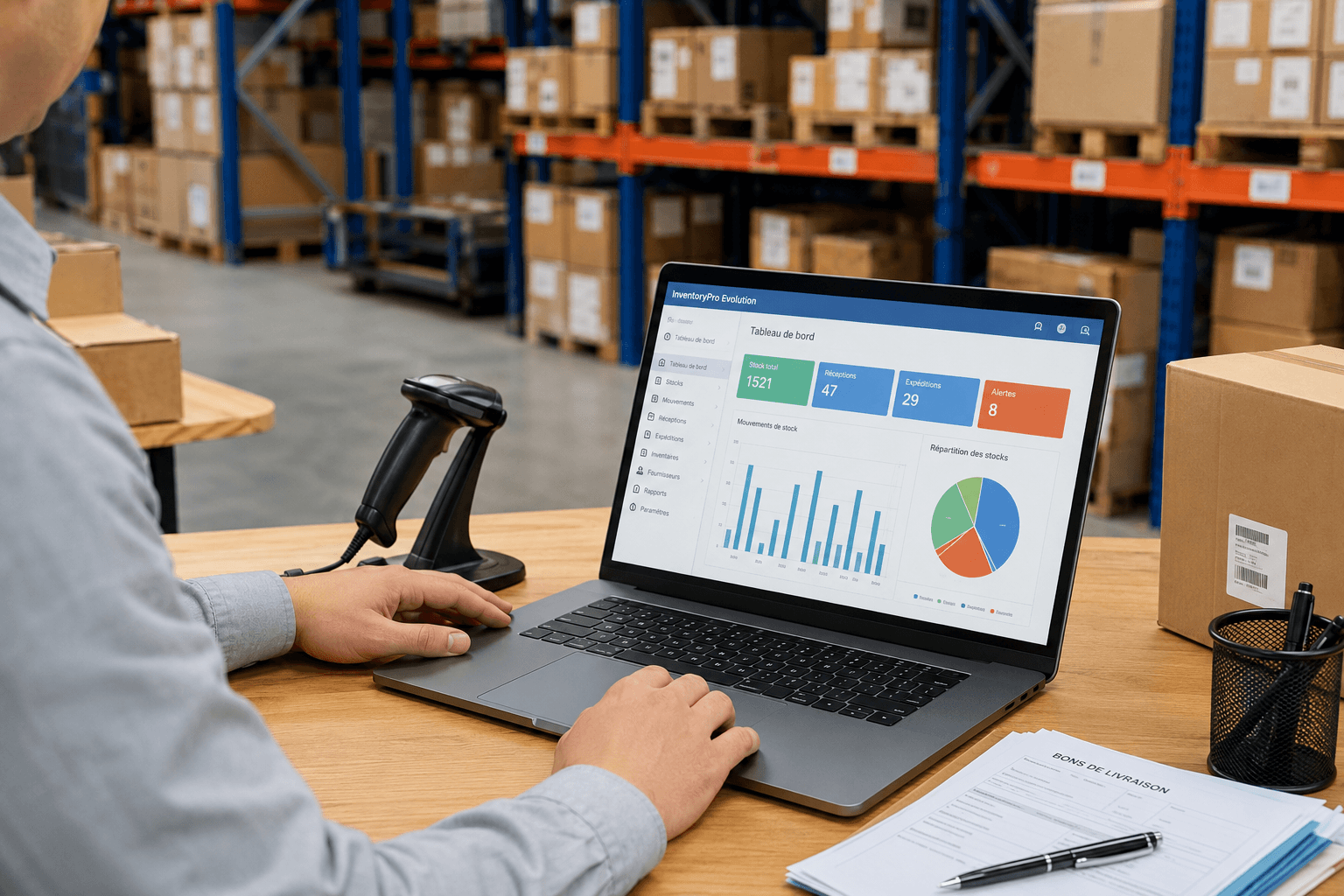 InventoryPro Evolution : le progiciel de gestion des stocks pour optimiser votre entrepôt et votre logistique