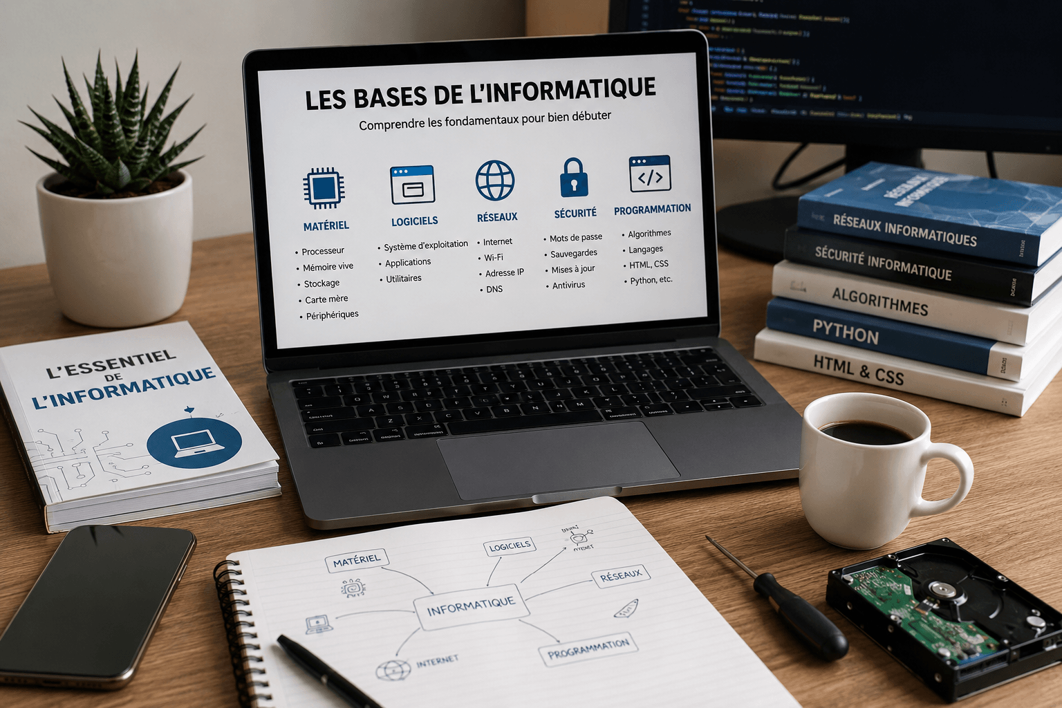 Les bases de l’informatique : le guide complet pour comprendre et apprendre facilement