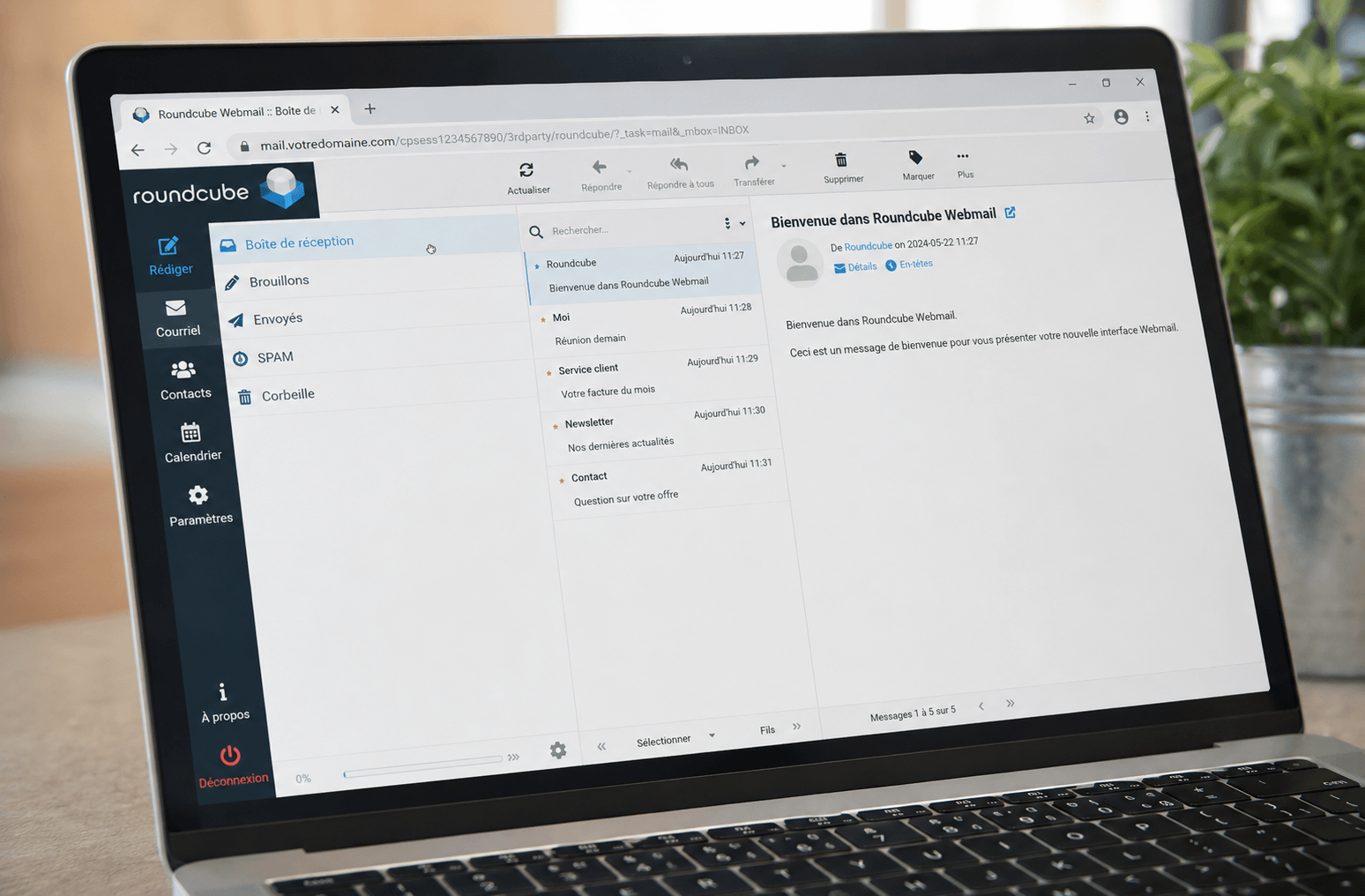 Roundcube : guide complet pour se connecter, configurer et utiliser votre webmail